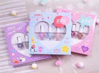 曖麗Ally’s Shop | ZOO兒童指甲油星鑽系列禮盒