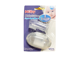 奶娃的店 - Nuby 矽膠指套刷