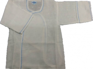 伊比ㄚㄚ - 42支紗摺袖紗布衣5件特惠價(台灣製